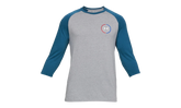 Freedom United Utility Tee "Steel Light Heather / Petrol Blue" 1330080 035