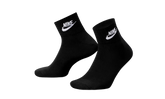 Everyday Essential Ankle Socks (3 Pairs) "White / Black" DX5074 010