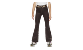 Air Essential Girls' High-Waisted Flared Leggings GS "Baroque Brown / Hemp" FD2963 237