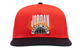 Jordan Essentials Pro Structured Flat Bill Hat "Chile Red / Kelly Green / Sail" IF3508 673