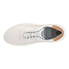 Reactivate U Throat Perforated Lace Up Sneakers