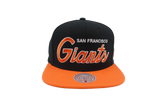 MLB Evergreen Script Snapback Cap "San Francisco Giants - Orange" HHSS7344 SFGYYPPPORAN
