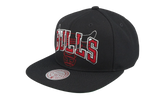 NBA Double Up Snapback Cap "Chicago Bulls - Black" HS9643 CBUBLCK