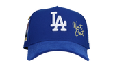 9FIFTY Los Angeles Dodgers Tokyo Series A Frame Snapback Hat "Royal Blue - Corduroy Visor" NE161