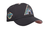 59FIFTY Arizona Diamondbacks 2001 World Series Fitted Hat "Graphite / Pink" NE413