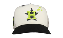 59FIFTY Houston Astros 45 Years Pinwheel Fitted Hat "Stone / Chrome" NE126