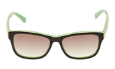 Rectangle Sunglasses "Dark Green" L683S-315