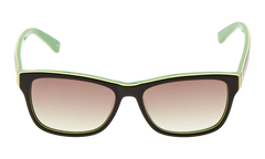 Rectangle Sunglasses "Dark Green" L683S-315