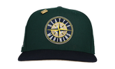 59FIFTY Seattle Mariners 40th Anniversary Fitted Hat "Dark Green / Black" NE375