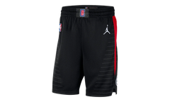 Air Jordan x NBA LA CLIPPERS Swingman Shorts "Black / University Red / Rush Blue / White" CV9563 010