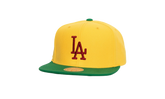MLB Cooperstown Hometown Snapback Cap "Los Angeles Dodgers - Yellow" HHSS6683 LADYYPPPYELL