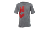 Sportswear T-shirt GS "Carbon Heather / Red" 923662 091