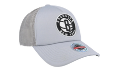 NBA Keep On Truckin Trucker Cap "Brooklyn Nets - Grey" 6HSSSH21352 BNEGREY