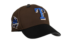 59FIFTY Texas Rangers 40th Anniversary Fitted Hat "Walnut / Black" NE396