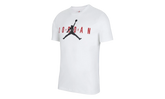 Air Jordan Wordmark T-Shirt "White / Gym Red / Black" CK4212 101