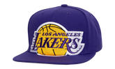 NBA XL Logo Snapback Cap "Los Angeles Lakers - Purple" HS9761 LALPURP