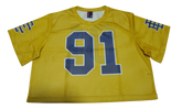 EE CROPPED JERSEY CORE MESH "Yellow/ Navy" EE745