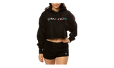 C-Life Reverse Weave Cropped Hoodie WMNS "Black" WL659 586389 003