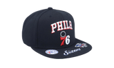 NBA Front Loaded Snapback Cap "Philadelphia 76ers - Black" HHSS2998 P76YYPPPBLCK