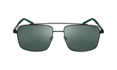 Traveler Strike Polarized Sunglasses "Matte Black Anodized" IB3675X 010