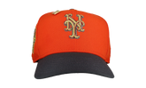 59FIFTY New York Mets 2000 World Series Fitted Hat "Orange / Gray" NE184