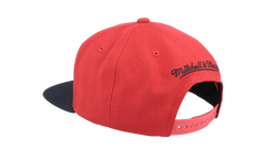 NBA Team 2 Tone 2.0 Snapback Cap "Chicago Bulls - Red / Black" HHSS3264 CBUYYPPPRDBK