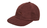 Ellipse Corduroy Snapback Hat "Grenache" FOS901670 9B2