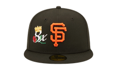 59FIFTY MLB San Francisco Giants Crown 8X Champs Fitted Hat "Black" NE493