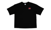 Life Short-Sleeve Boxy Knit Top "Black" II4379 010