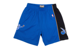 NBA Swingman Shorts "2002 Washington Wizards - Medium Blue" SMSHAC19140 WWIMDBL02