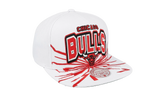 NBA Aftershock Snapback Cap "Chicago Bulls - White" HS8555 CBUWHIT