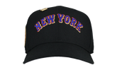 59FIFTY New York Mets 1969 World Series Fitted Hat "Script Metallic - Black" 123451300330