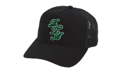 Gideon Script Logo Hat "Black / Green" MCCTW422 A1954BKGSL