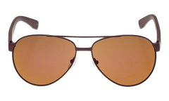 Aviator Sunglasses "Burgundy" L185S-615