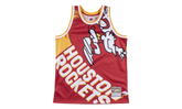 NBA Big Face Jersey "Houston Rockets - Red" MSTKBW19068 HRORED1