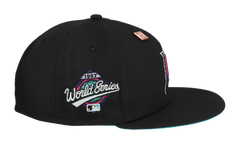 59FIFTY Florida Marlins 1997 World Series Polar Lights Fitted Hat "Black" 123451290786