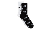 Everyday Crew Socks Logo (2 Pairs) "TNF Black / TNF White" NF0A8BRBKY4