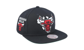 NBA Gshadow Snapback Cap "Chicago Bulls - Black" HS8608 CBUBLCK