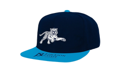 NCAA Logo Bill Snapback Cap "Jackson State Tigers - Navy / Light Blue" HHSS4533 JSUYYPPPNYLB