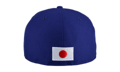 59FIFTY Los Angeles Dodgers 2025 Ohtani Tokyo Series Fitted Hat "Blue / Gold" NE143