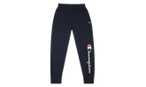 Powerblend Fleece Jogger Script Logo Pants "Navy" GF22H 586296NYC