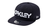 9FIFTY OAKLEY x New Era Mark II Novelty Snapback Hat "Fathom Dark Blue" 911784 6AC