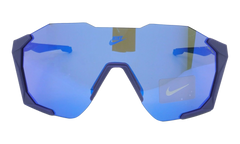 Charged Shield Sunglasses "Matte Blue Void / Blue Mirror" IB3518X 492