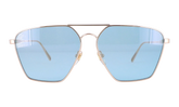 Rectangle Sunglasses "Shiny Gold" MCM130S-732
