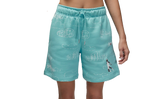 Jordan Flight Washed Fleece Shorts WMNS "Dark Powder Blue" DZ3363 464