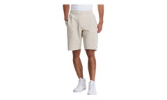 C-Life Reverse Weave Paint Splatter Shorts "Pebblestone" 825977 AZXC