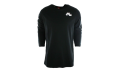 AIR Long Sleeve Tee Shirt "Black White" 830670 010