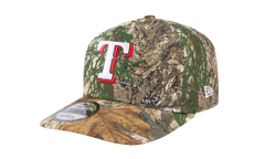 9FIFTY Texas Rangers A Frame Snapback Hat "Real Tree" NE398