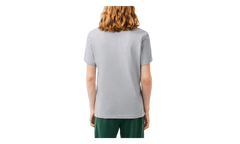 Cotton Jersey Signature Print T-Shirt "Grey Chine" TH1285 CCA