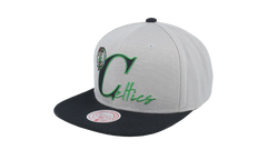 NBA Top Letter Snapback Cap "Boston Celtics - Grey" HHSS6582 BCEYYPPPGREY